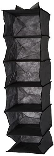 axentia Hängeaufbewahrung, grau/schwarz, ca. 28 x 112 x 28 cm von axentia