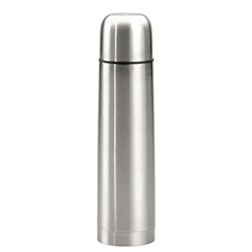 axentia Isolierflasche aus Edelstahl 1 Liter - Isokanne für Kaffee & Tee - Isoflasche doppelwandig - Isolier Trinkflasche unzerbrechlich mit Automatik-Druckverschluss axentia Isolierflasche aus Edelstahl 1 Liter - Isokanne für Kaffee & Tee - Isoflasche doppelwandig - Isolier Trinkflasche unzerbrechlich mit Automatik-Druckverschluss von axentia