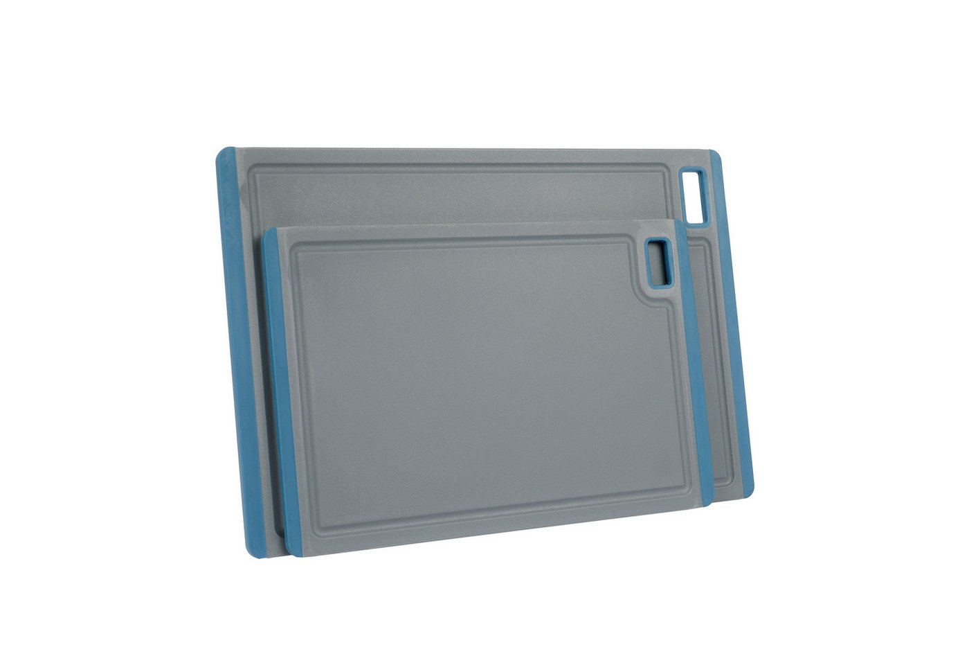 axentia Schneidebrett Kunststoff, Frühstücksbrettchen, Küchenbretter, Schneideunterlage, 2tlg, 2er-Set von axentia