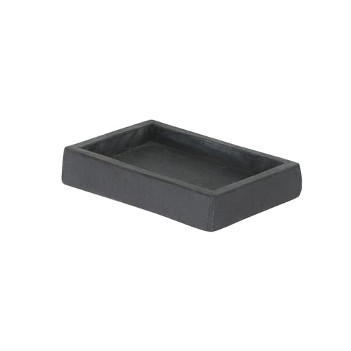 axentia Seifenschale Granada-Seifenhalter aus Schiefer-Seifenablage in Anthrazit-Badzubehör für Waschbecken, Dusche und Gäste-WC-Ablage für Seife, Holz, 13.5 x 9.5 x 2.5 cm axentia Seifenschale Granada-Seifenhalter aus Schiefer-Seifenablage in Anthrazit-Badzubehör für Waschbecken, Dusche und Gäste-WC-Ablage für Seife, Holz, 13.5 x 9.5 x 2.5 cm von axentia