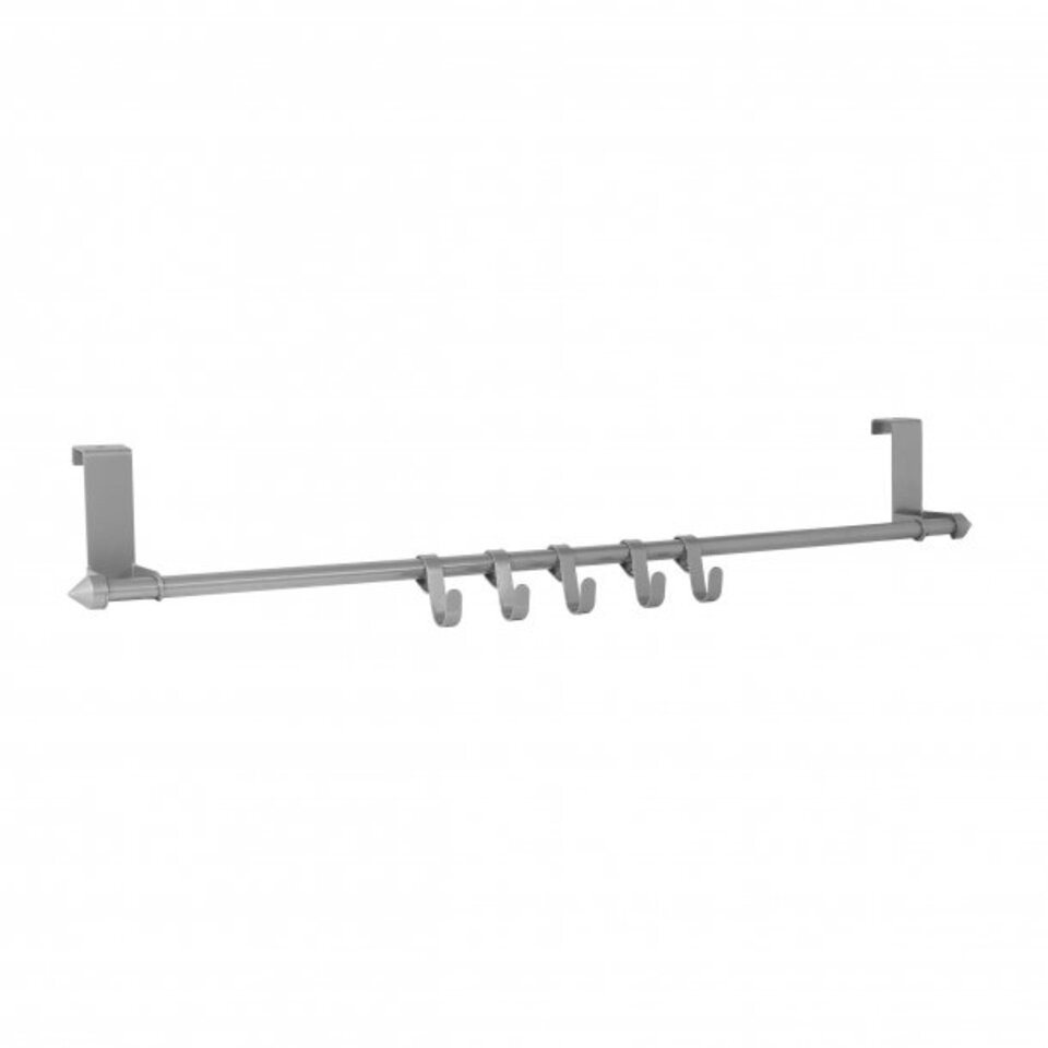 axentia Türgarderobe Türgarderobe, 5 variable Haken, (1-St) von axentia