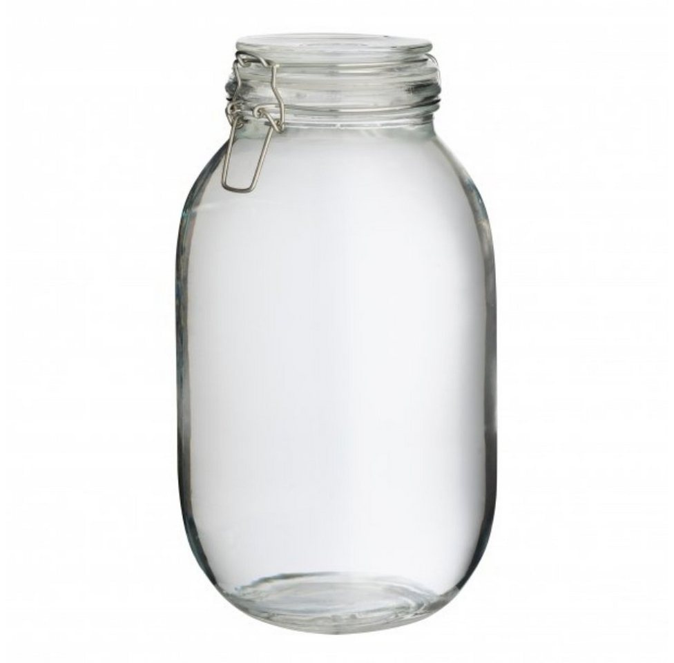 axentia Vorratsglas Drahtbügelglas, mit Ring, ca. 3100 ml 132120, (1-tlg) von axentia