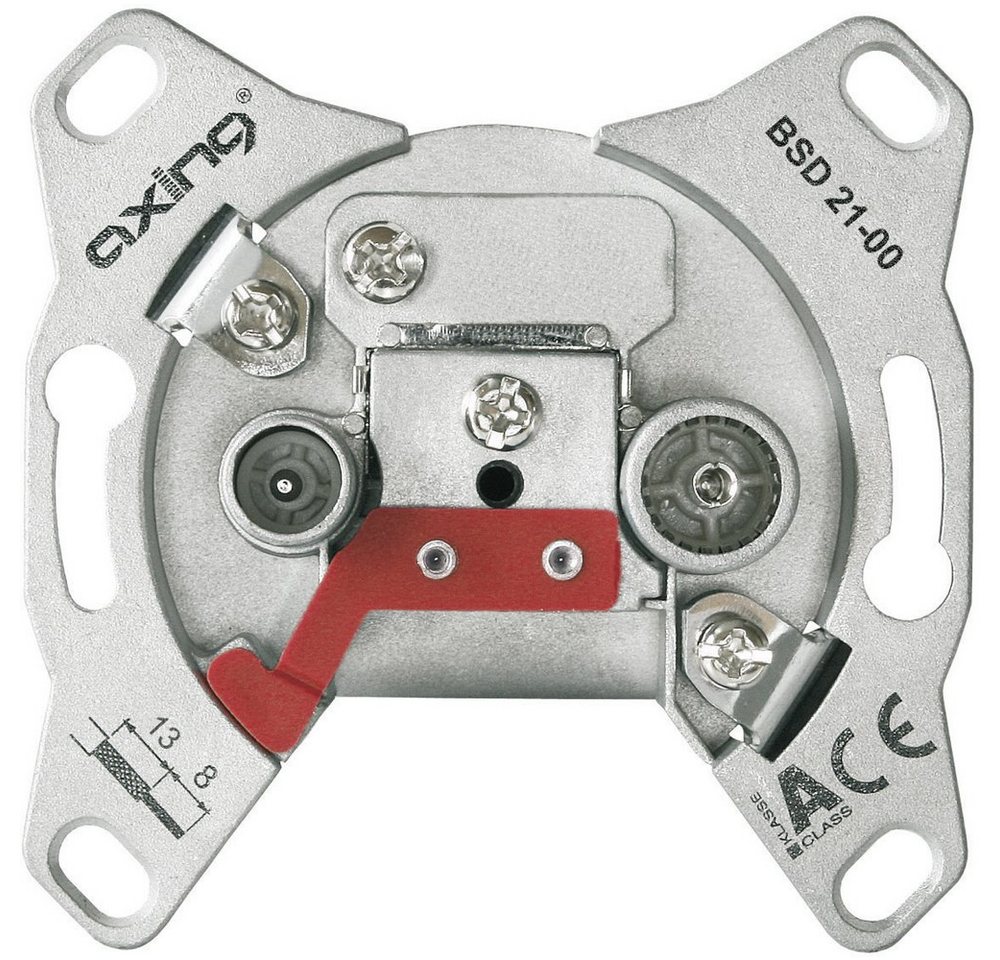 axing Antennensteckdose Axing BSD 21-00 Antennendose TV, UKW Unterputz Stichleitungsdose von axing