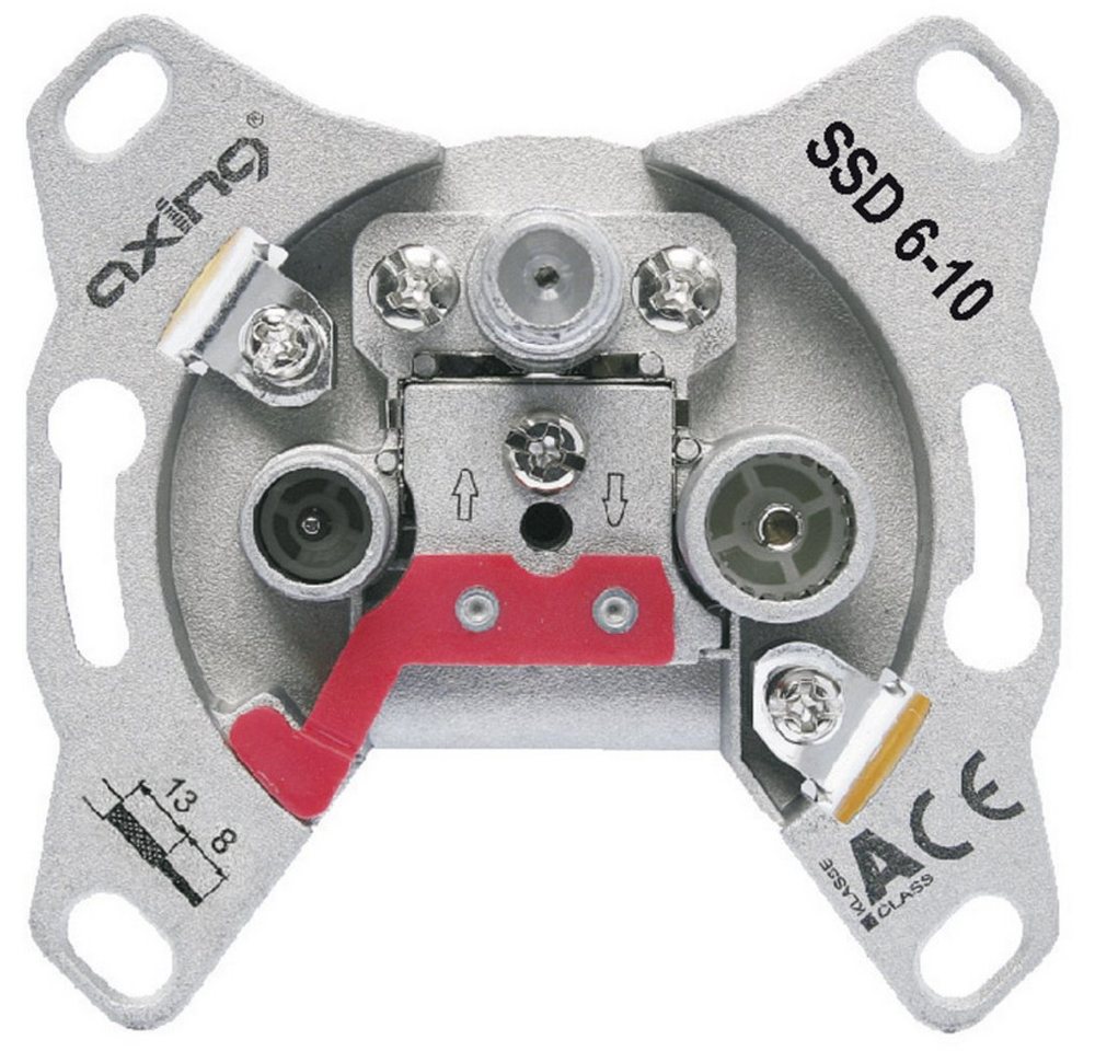 axing Antennensteckdose Axing SSD 6-10 Antennendose Unterputz Durchgangsdose axing Antennensteckdose Axing SSD 6-10 Antennendose Unterputz Durchgangsdose von axing