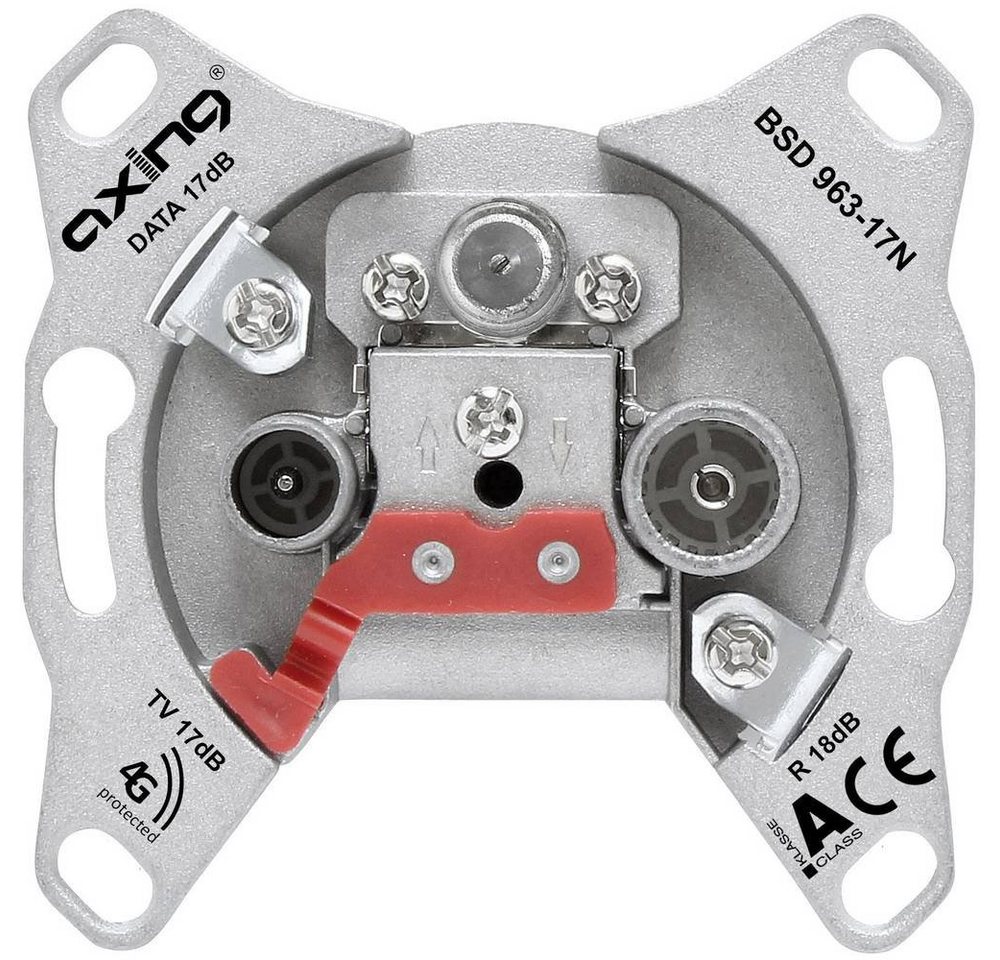 axing Antennensteckdose Multimedia-Antennensteckdose axing Antennensteckdose Multimedia-Antennensteckdose von axing