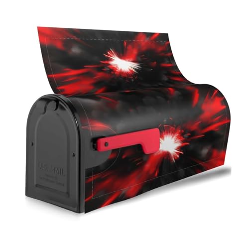 Explosion Burst Dekorative Briefkastenabdeckung, magnetisch, einzigartig, für Zuhause, Garten, Dekoration von axzttupy