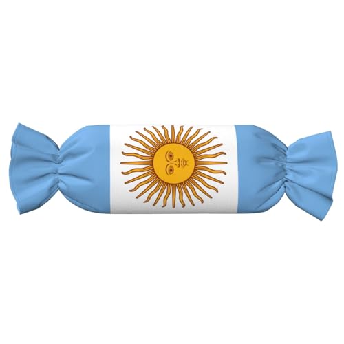 Zylindrisches Kissen mit argentinischer Flagge, niedlich, hautfreundlich, für Schlafzimmer, bequem Zylindrisches Kissen mit argentinischer Flagge, niedlich, hautfreundlich, für Schlafzimmer, bequem von axzttupy
