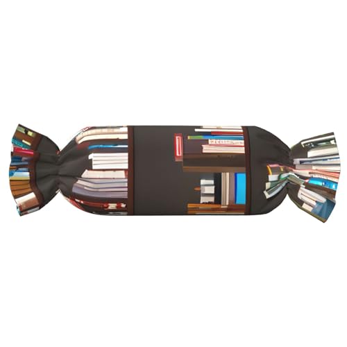axzttupy Bibliotheks-Bücherregal-Druck, Funktionalität, zylindrisches Kissen, hautfreundlich, Schlafzimmer, bequem axzttupy Bibliotheks-Bücherregal-Druck, Funktionalität, zylindrisches Kissen, hautfreundlich, Schlafzimmer, bequem von axzttupy