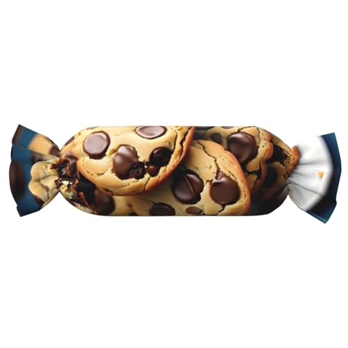 axzttupy Cookies Food Schokoladenstückchen Kekse Druck Funktionalität Süßigkeiten zylindrisches Kissen hautfreundlich Kissen Schlafzimmer bequem axzttupy Cookies Food Schokoladenstückchen Kekse Druck Funktionalität Süßigkeiten zylindrisches Kissen hautfreundlich Kissen Schlafzimmer bequem von axzttupy