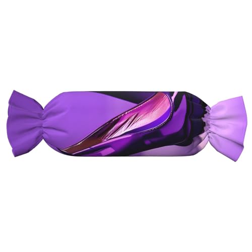 axzttupy Elegantes lila High Heels mit Lippenstift-Druck, Funktionalität, zylindrisches Kissen, hautfreundlich, Schlafzimmer, bequem axzttupy Elegantes lila High Heels mit Lippenstift-Druck, Funktionalität, zylindrisches Kissen, hautfreundlich, Schlafzimmer, bequem von axzttupy
