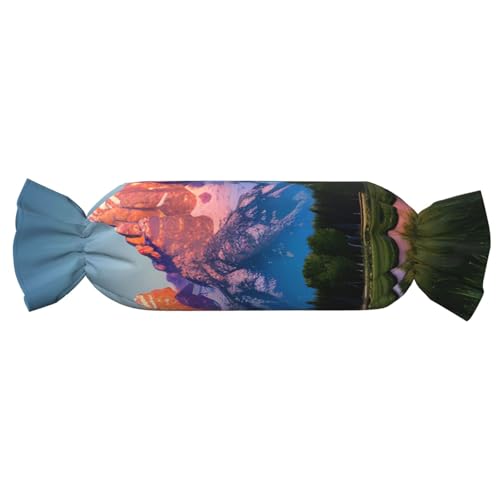 axzttupy Grand Teton National Park Druckfunktionalität Candy zylindrisches Kissen hautfreundliches Kissen Schlafzimmer bequem axzttupy Grand Teton National Park Druckfunktionalität Candy zylindrisches Kissen hautfreundliches Kissen Schlafzimmer bequem von axzttupy