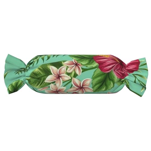 axzttupy Hawaiianische tropische Blätter Blumen Druck Funktionalität Süßigkeiten zylindrisches Kissen hautfreundlich Kissen Schlafzimmer bequem axzttupy Hawaiianische tropische Blätter Blumen Druck Funktionalität Süßigkeiten zylindrisches Kissen hautfreundlich Kissen Schlafzimmer bequem von axzttupy