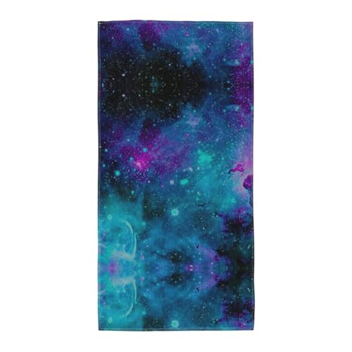 axzttupy Leichtes Handtuch, Motiv: Sternenhimmel, Violett, wiederverwendbar, für Fitnessstudio, Reisen, Yoga, Pool, Strand, Zuhause axzttupy Leichtes Handtuch, Motiv: Sternenhimmel, Violett, wiederverwendbar, für Fitnessstudio, Reisen, Yoga, Pool, Strand, Zuhause von axzttupy