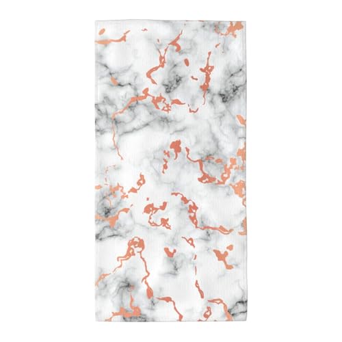 axzttupy Marmor-Textur, Kupferspritzer-Druck, leicht, wiederverwendbar, Badetücher, Fitnessstudio, Reisen, Yoga, Pool, Strand, Zuhause axzttupy Marmor-Textur, Kupferspritzer-Druck, leicht, wiederverwendbar, Badetücher, Fitnessstudio, Reisen, Yoga, Pool, Strand, Zuhause von axzttupy