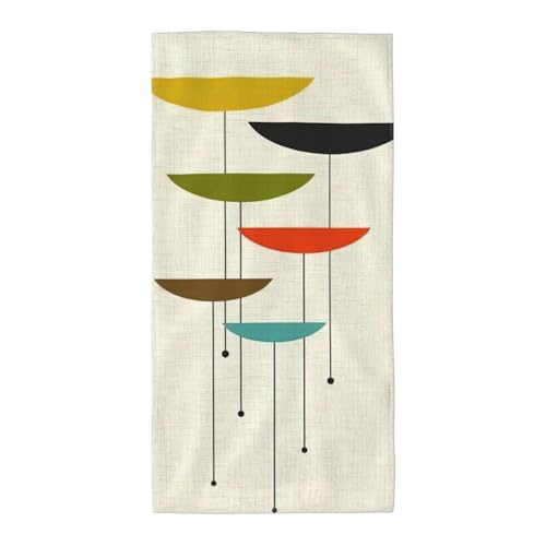 axzttupy Mid Century Modernes Druck-Handtuch, leicht, wiederverwendbar, Badetücher, Fitnessstudio, Reisen, Yoga, Pool, Strand, Zuhause axzttupy Mid Century Modernes Druck-Handtuch, leicht, wiederverwendbar, Badetücher, Fitnessstudio, Reisen, Yoga, Pool, Strand, Zuhause von axzttupy