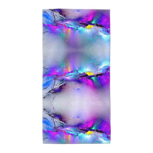 axzttupy Northern Lights Painting Print Lightweight Towel Reusable Bath Towels Gym Travel Yoga Pool Beach Home Essentials axzttupy Northern Lights Painting Print Lightweight Towel Reusable Bath Towels Gym Travel Yoga Pool Beach Home Essentials von axzttupy