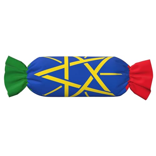 axzttupy Zylindrisches Kissen, Motiv: Flagge von Äthiopien, niedliches Kissen, hautfreundlich, für Schlafzimmer, bequem axzttupy Zylindrisches Kissen, Motiv: Flagge von Äthiopien, niedliches Kissen, hautfreundlich, für Schlafzimmer, bequem von axzttupy