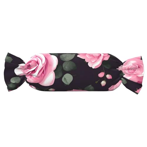 axzttupy Zylindrisches Kissen mit Blumen- und Rosenmuster, hautfreundlich, für Schlafzimmer, bequem axzttupy Zylindrisches Kissen mit Blumen- und Rosenmuster, hautfreundlich, für Schlafzimmer, bequem von axzttupy