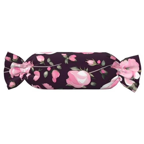 axzttupy Zylindrisches Kissen mit Blumen- und Rosenmuster, hautfreundlich, für Schlafzimmer, bequem axzttupy Zylindrisches Kissen mit Blumen- und Rosenmuster, hautfreundlich, für Schlafzimmer, bequem von axzttupy