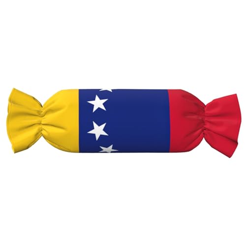 axzttupy Zylindrisches Kissen mit Flagge von Venezuela, bedruckt, niedlich, hautfreundlich, für Schlafzimmer, bequem axzttupy Zylindrisches Kissen mit Flagge von Venezuela, bedruckt, niedlich, hautfreundlich, für Schlafzimmer, bequem von axzttupy