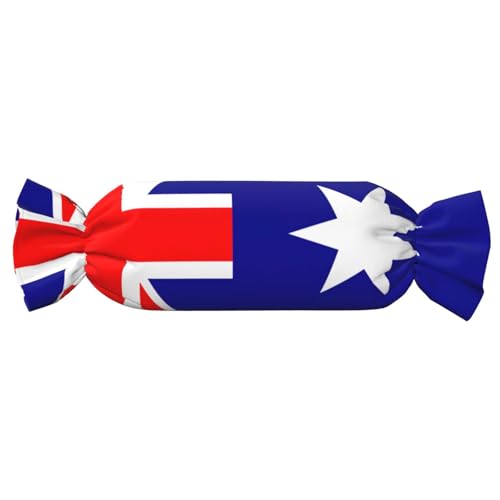 axzttupy Zylindrisches Kissen mit australischer Flagge, hautfreundlich, für Schlafzimmer, bequem axzttupy Zylindrisches Kissen mit australischer Flagge, hautfreundlich, für Schlafzimmer, bequem von axzttupy
