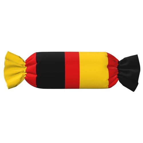 axzttupy Zylindrisches Kissen mit deutscher Flagge, hautfreundlich, für Schlafzimmer, bequem axzttupy Zylindrisches Kissen mit deutscher Flagge, hautfreundlich, für Schlafzimmer, bequem von axzttupy