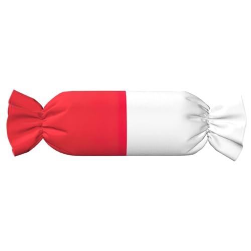 axzttupy Zylindrisches Kissen mit indonesischer Flagge, niedliches Kissen, hautfreundlich, für Schlafzimmer, bequem axzttupy Zylindrisches Kissen mit indonesischer Flagge, niedliches Kissen, hautfreundlich, für Schlafzimmer, bequem von axzttupy