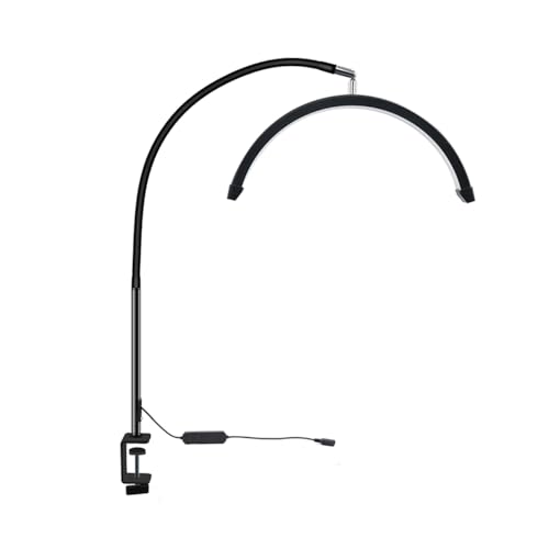ayex LED Bogenleuchte Tischlampe mit Klemme dimmbar 3200K–5600K 1400 Lumen flexibel drehbar augenschonend für Kosmetik Nageldesign Tattoo Studio HD-P3 ayex LED Bogenleuchte Tischlampe mit Klemme dimmbar 3200K–5600K 1400 Lumen flexibel drehbar augenschonend für Kosmetik Nageldesign Tattoo Studio HD-P3 von ayex