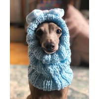 Blauer Snood-Halswärmer Iggy von azulperrode