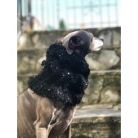 Snood-Halswärmer Für Hunde Mit Pailletten von azulperrode