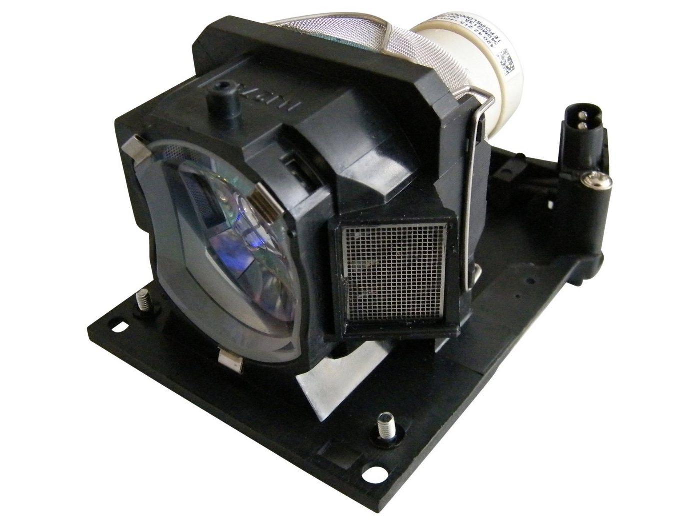 azurano Beamerlampe, 1-St., für HITACHI DT02051, Halteklammern, inklusive Gehäuse, einfacher Austausch von azurano