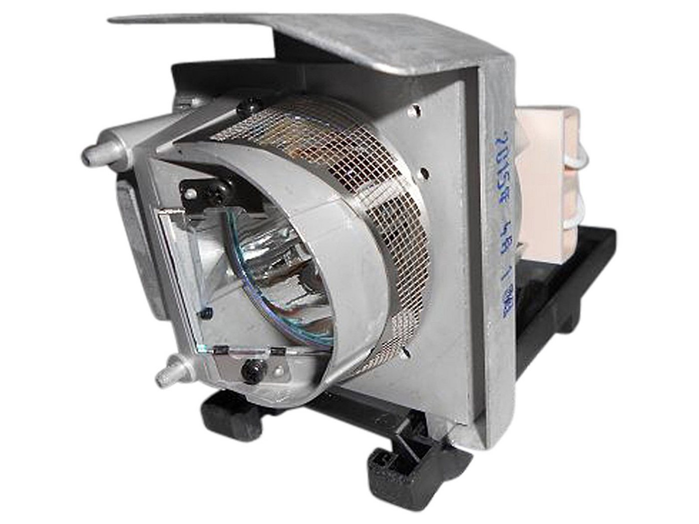 azurano Beamerlampe, 1-St., für OPTOMA SP.8UP01GC01 SP.8UP01GC02 BL-FP280I, Halteklammern, inklusive Gehäuse, einfacher Austausch von azurano