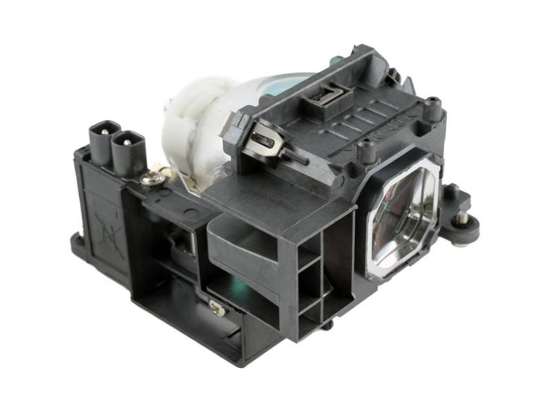 azurano Beamerlampe Ersatz für NEC NP17LP, Halteklammern, inklusive Gehäuse, einfacher Austausch von azurano