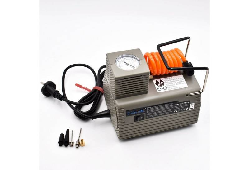 b+d Druckluftgeräte-Set Ballkompressor PM250 / FTC 110-Volcano von b+d