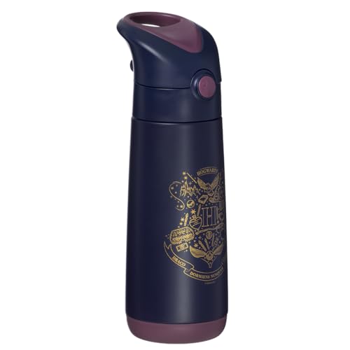 b.box Harry Potter by Isolierte Wasser- und Thermosflasche | Trinkflasche Edelstahl (Dreiwandig) | Hält Getränke bis zu 15 h Kalt & 8 h Warm | 500 ml von b.box