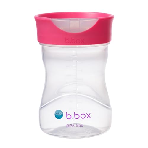 b.box Plastic 8 Ounces Trinkbecher ohne Ausgießer, Himbeere, b.box Plastic 8 Ounces Trinkbecher ohne Ausgießer, Himbeere, von b.box