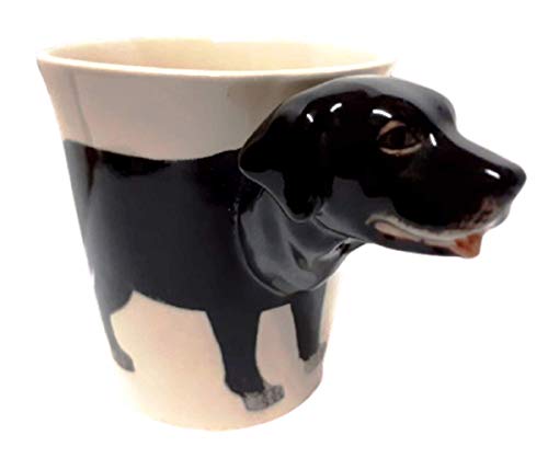 Labrador-Hund-e-Tasse 3d Tier Tasse-3d-mit-Hund-emotiv Hunde-kopf-bild 8 x 13 x 10 cm von B2SEE