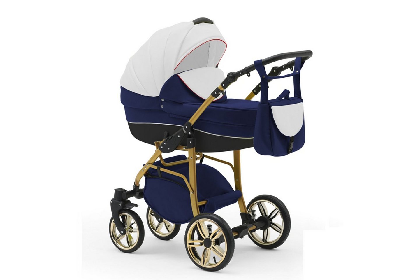 BabyMerc Kombi-Kinderwagen Neo Gold 2 in 1 inkl. Sportsitz und umfangreichen Zubehör in 22 Farben BabyMerc Kombi-Kinderwagen Neo Gold 2 in 1 inkl. Sportsitz und umfangreichen Zubehör in 22 Farben von BabyMerc