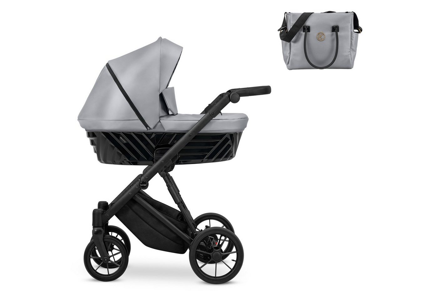 babies-on-wheels Kombi-Kinderwagen Invento 2 in 1 inkl. Sportsitz und umfangreichen Zubehör in 9 Farben von babies-on-wheels