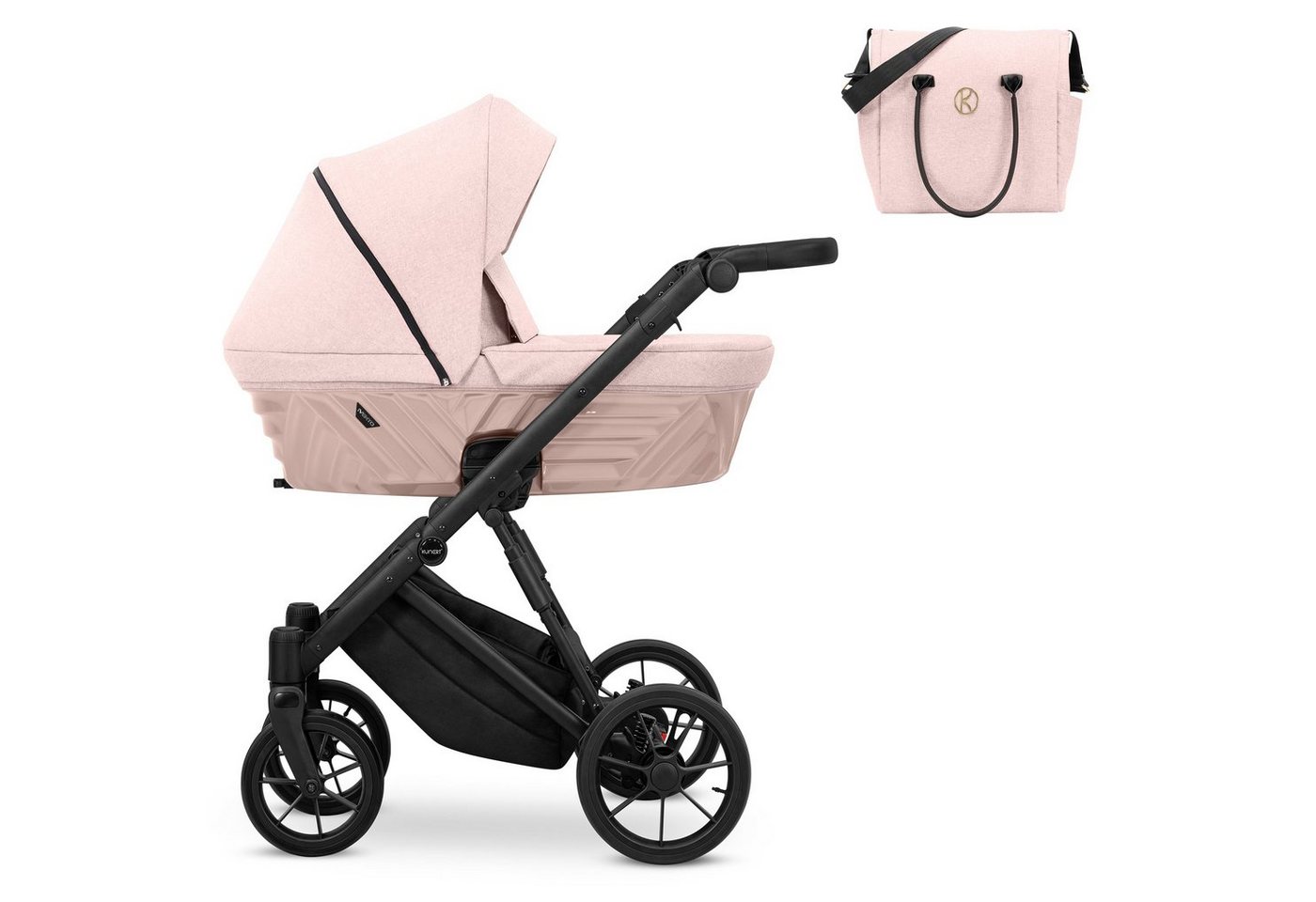 babies-on-wheels Kombi-Kinderwagen Invento 2 in 1 inkl. Sportsitz und umfangreichen Zubehör in 9 Farben von babies-on-wheels