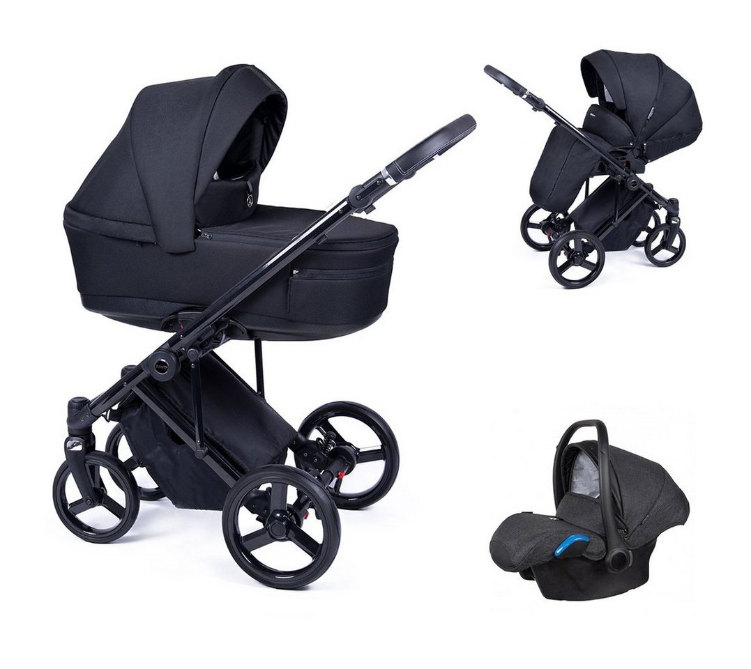 Coletto Kombi-Kinderwagen Fado 4 in 1 inkl. Sportsitz, Autositz und Zubehör in 10 Designs von Coletto