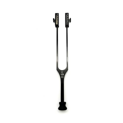 Stimmgabel nach Rydel Seiffer c128/c64 Hz - hochglanz schwarz mit gravierten Dämpfern von babinski