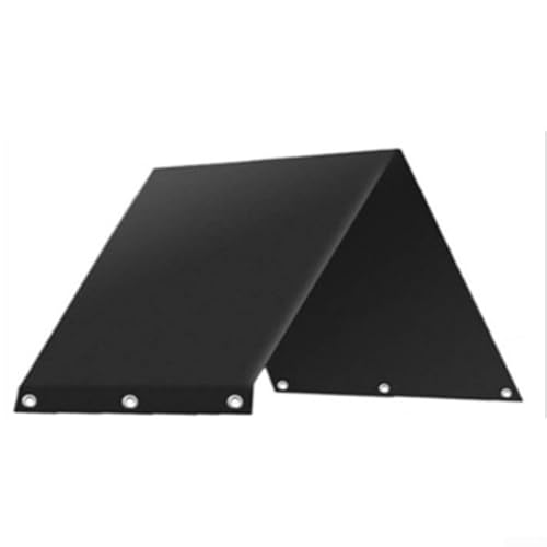 132 x 228 cm Baldachin-Abdeckung für Spielplätze im Freien, schützt vor Staub und Regenelementen (190T schwarz) von babominimer