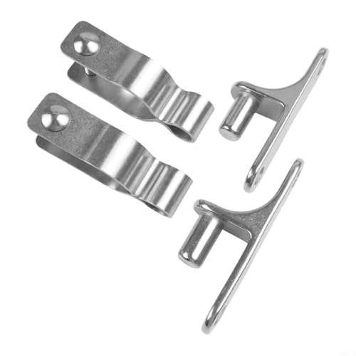 2 Stück für langlebige Torscharniere, 304 Edelstahl-Klammern für Scheunen und Zäune 2 Stück für langlebige Torscharniere, 304 Edelstahl-Klammern für Scheunen und Zäune von babominimer