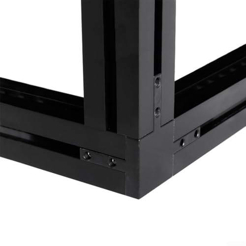 3-Wege-Eckgelenk-Halterungsverbinder für 2020 Aluminium-Extrusionsprofil-Schlitz mit 10 Stück Halterungen und 40 Schrauben für stabile rechtwinklige Verbindungen (Schwarz) von babominimer