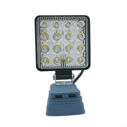 4 in 1 Elektrische Taschenlampe Arbeitslampe für Bosch LiIon Akku mit USB Netzteil (A) von babominimer