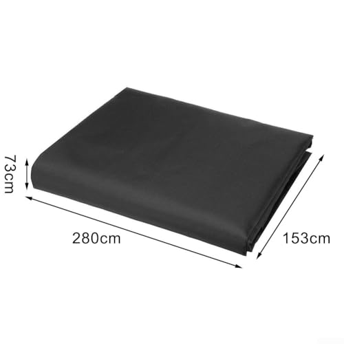 Abdeckung für Outdoor-Tischtennisausrüstung zum Schutz vor Elementen und Staub (280 x 153 x 73 cm) von babominimer