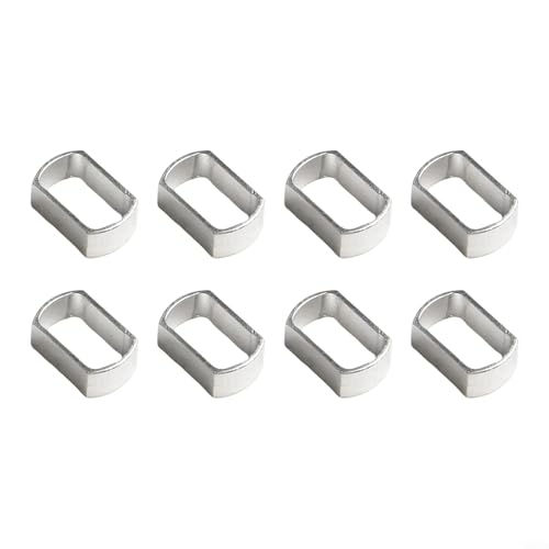 Angelrollengriff-Umwandlungshülse, 8 Stück, zur Anpassung von 8 x 5 mm auf 7 x 4 mm Griffe von babominimer
