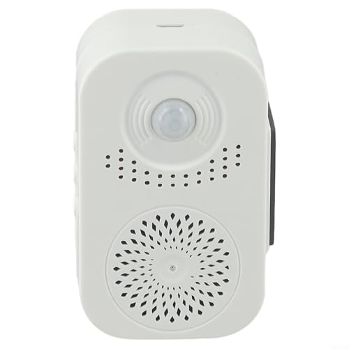 Bewegungsmelder, Willkommens-Türklingel mit aufzeichnbarem Sprachgruß und Audio-Player, Infrarot-Erkennung für Geschäft, Geschäft, Büro, Fabrikeingangssicherheit und (20 Stimmen/aufzeichnbar) von babominimer