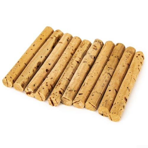 Cork Ball Essentials Set mit 10 Stück zur Verbesserung des Gleichgewichts in Partikelhakenködern während Angelausflügen (6 mm) von babominimer